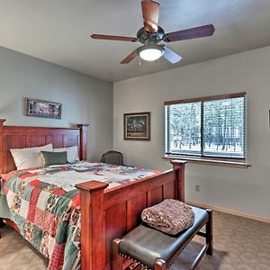 Luxe Cabin With Deck Less Than 3 Mi To Pinetop Country Club Villa Indian Pine Exterior photo