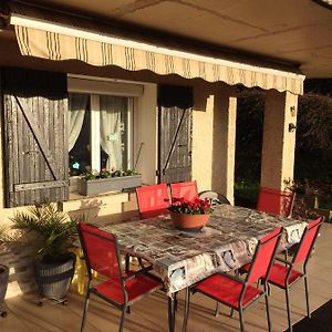 Appartement Charmant A Saint Victor De Cessieu 30 M² Terrasse Exterior photo